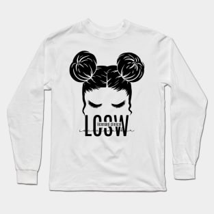 LCSW Licensed Clinical Social Work Long Sleeve T-Shirt